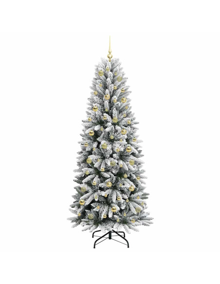 Albero di Natale artificiale Bianco 210 cm