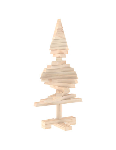 Albero di Natale in legno KOTKA 60 cm Legno Massello di Pino