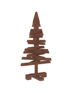 Albero di Natale in legno KOTKA 60 cm Legno Massello di Pino 2