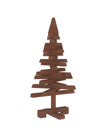 Albero di Natale in legno KOTKA 60 cm Legno Massello di Pino