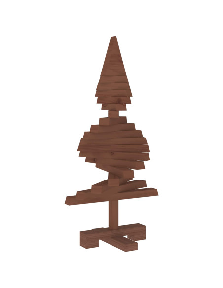 Albero di Natale in legno KOTKA 60 cm Legno Massello di Pino