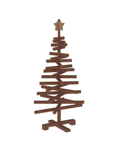 Albero di Natale in legno KOTKA 90 cm Legno Massello di Pino 2