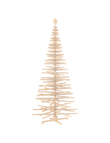 Albero di Natale in legno KOTKA 240 cm Legno Massello di Pino