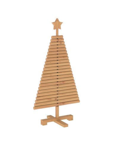 Albero di Natale in legno KOTKA 90 cm Legno Massello di Pino