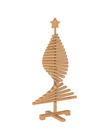 Albero di Natale in legno KOTKA 90 cm Legno Massello di Pino