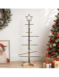 Albero di Natale in metallo con supporto KUOPIO 90 cm