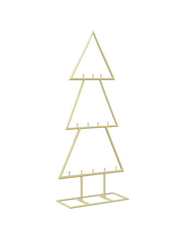 Albero di Natale in metallo con supporto KUOPIO 60 cm Acciaio