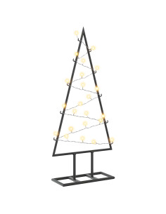 Albero di Natale in metallo con LED KUOPIO 60 cm Bianco caldo 2