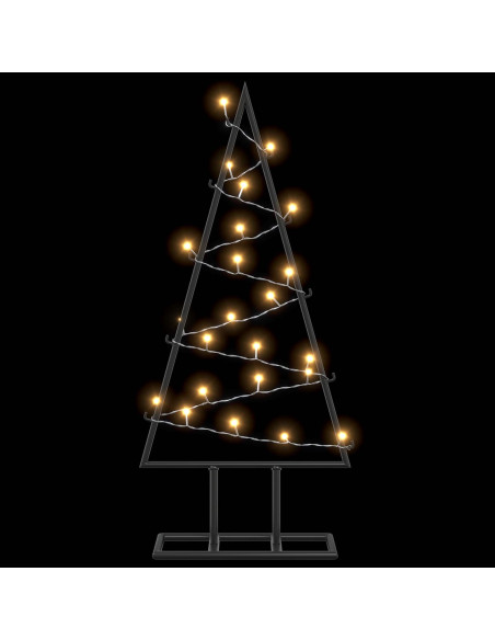 Albero di Natale in metallo con LED KUOPIO 60 cm Bianco caldo