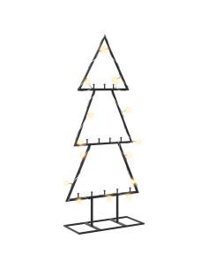 Albero di Natale in metallo con supporto KUOPIO 60 cm 2