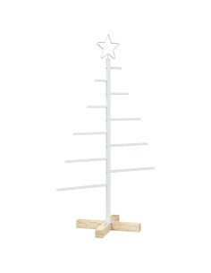 Albero di Natale in metallo con supporto KUOPIO 90 cm Acciaio 2