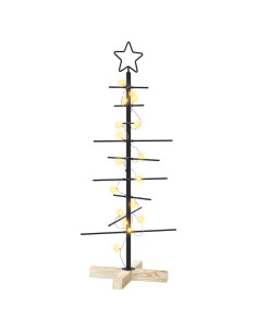 Albero di Natale in metallo con supporto KUOPIO 90 cm 2