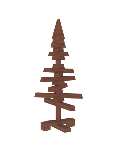 Albero di Natale in legno KOTKA 60 cm Legno Massello di Pino