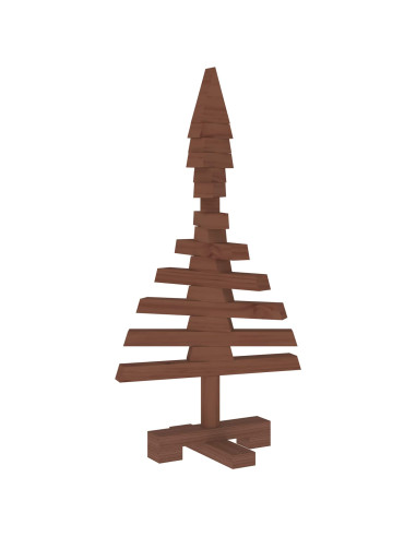 Albero di Natale in legno KOTKA 60 cm Legno Massello di Pino