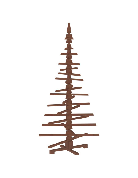 Albero di Natale in legno KOTKA 180 cm Legno Massello di Pino