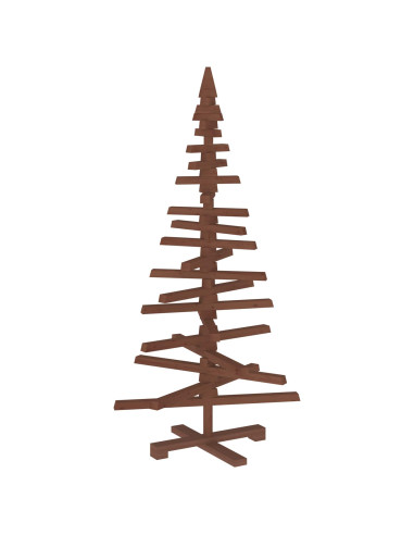 Albero di Natale in legno KOTKA 120 cm Legno Massello di Pino