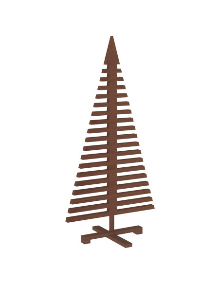 Albero di Natale in legno KOTKA 120 cm Legno Massello di Pino