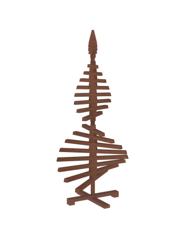 Albero di Natale in legno KOTKA 120 cm Legno Massello di Pino