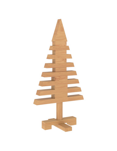 Albero di Natale in legno KOTKA 60 cm Legno Massello di Pino