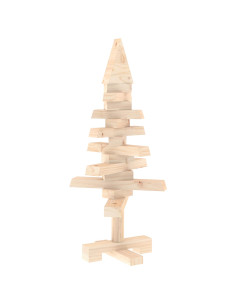 Albero di Natale in legno KOTKA 60 cm Legno Massello di Pino 2