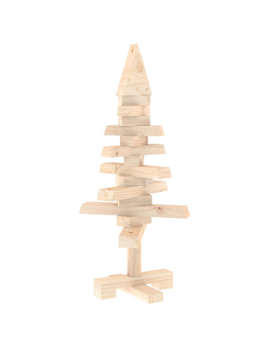 Albero di Natale in legno KOTKA 60 cm Legno Massello di Pino