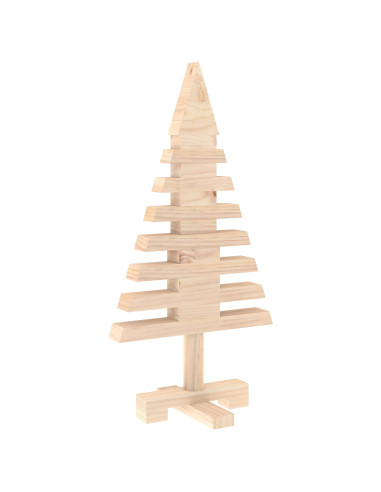 Albero di Natale in legno KOTKA 60 cm Legno Massello di Pino