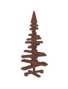 Albero di Natale in legno KOTKA 90 cm Legno Massello di Pino 2