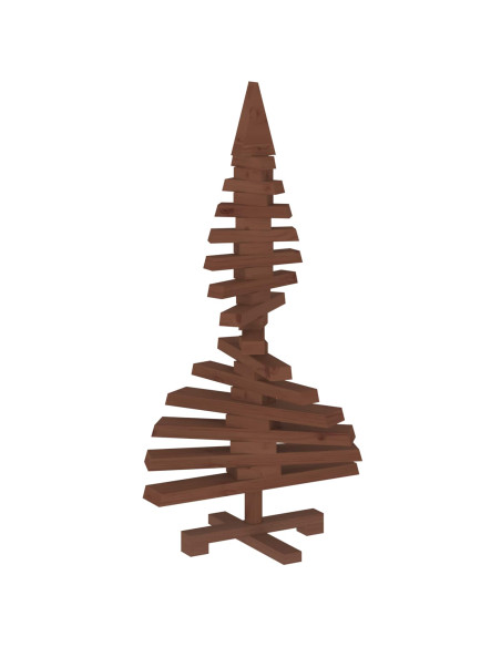 Albero di Natale in legno KOTKA 90 cm Legno Massello di Pino