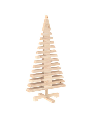Albero di Natale in legno KOTKA 90 cm Legno Massello di Pino