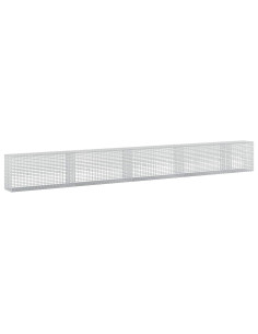Gabione con Filo da 5 mm e Rete da 5x2,5 cm 450x30x50 cm 2