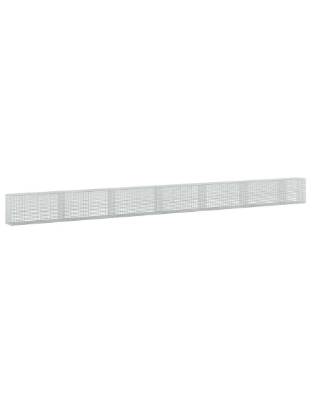 Gabione con Filo da 5 mm e Rete da 5x2,5 cm 650x30x50 cm