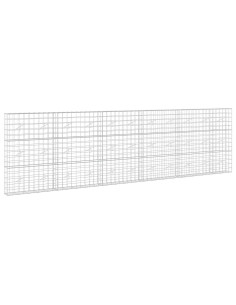 Gabione con Filo da 3,5 mm e Rete da 10x10 cm 550x20x150 cm 2