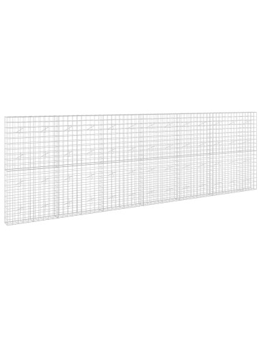 Gabione con Filo da 3,5 mm e Rete da 10x10 cm 650x20x200 cm