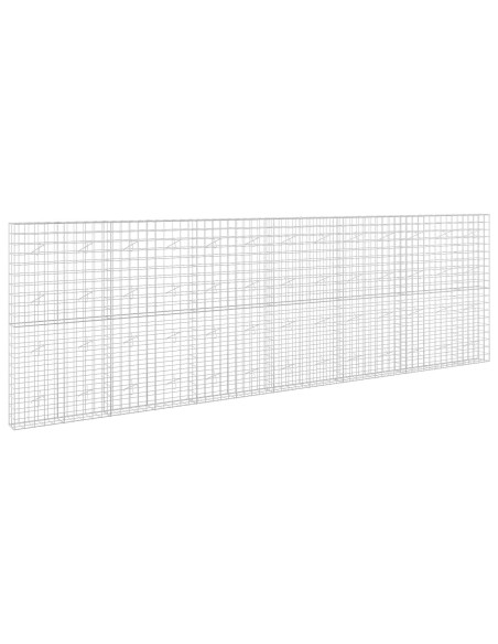 Gabione con Filo da 3,5 mm e Rete da 10x10 cm 650x20x200 cm