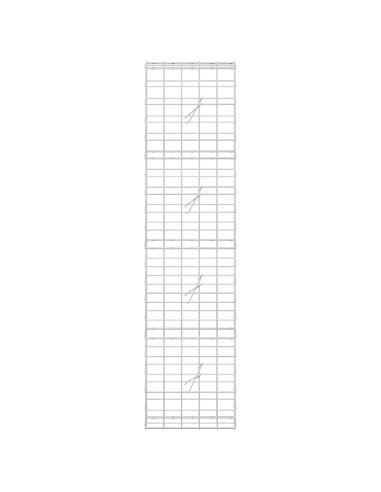 Gabione con Filo da 3,5 mm e Rete da 10x10 cm 50x20x200 cm