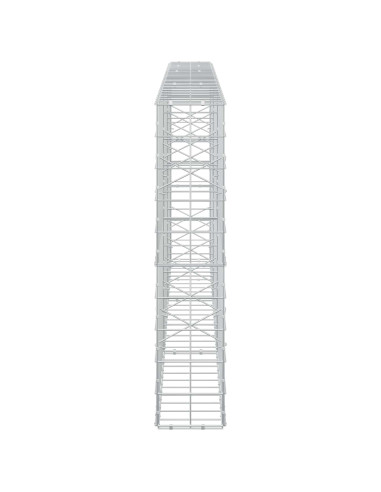 Gabione con Filo da 3,5 mm e Rete da 10x10 cm 300x20x100 cm