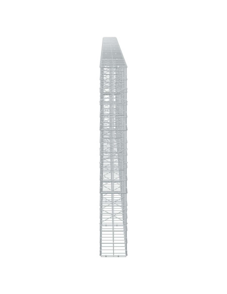 Gabione con Filo da 3,5 mm e Rete da 10x10 cm 750x20x150 cm