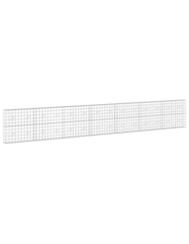 Gabione con Filo da 3,5 mm e Rete da 10x10 cm 700x20x100 cm