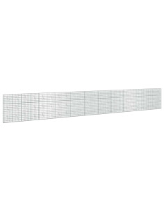 Gabione con Filo da 5 mm e Rete da 5x10 cm 1150x10x150 cm 2