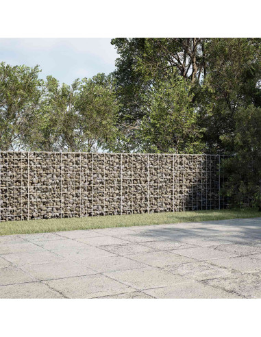 Gabione con Filo da 3,5 mm e Rete da 10x10 cm 950x20x100 cm