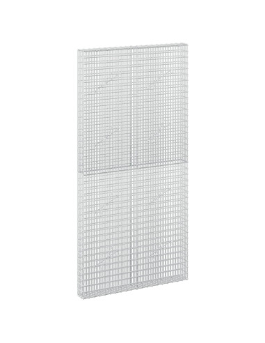 Gabione con filo da 3,5 mm e rete da 5x2,5 cm 100x10x200 cm