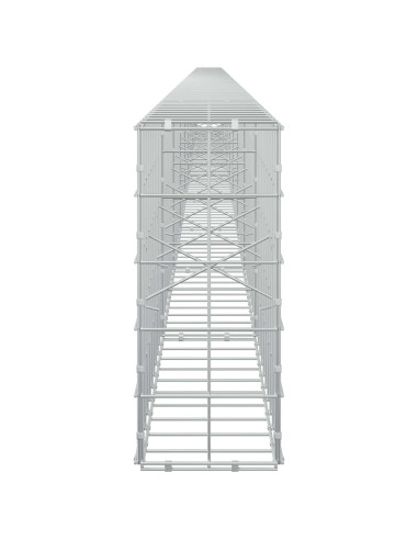 Gabione con Filo da 3,5 mm e Rete da 10x10 cm 1000x20x50 cm