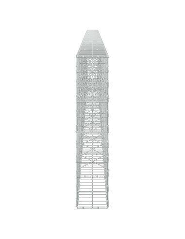 Gabione con Filo da 3,5 mm e Rete da 10x10 cm 1000x20x100 cm
