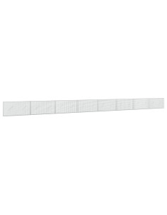 Gabione con filo da 3,5 mm e rete da 5x2,5 cm 800x10x50 cm 2