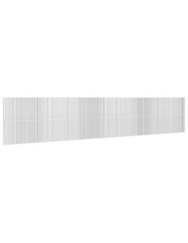 Gabione con filo da 3,5 mm e rete da 5x2,5 cm 1050x10x200 cm