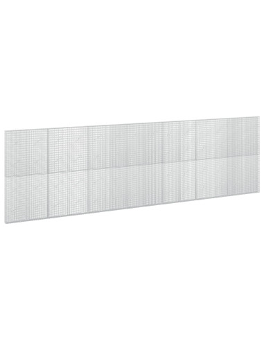 Gabione con filo da 3,5 mm e rete da 5x2,5 cm 700x10x200 cm