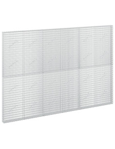 Gabione con filo da 3,5 mm e rete da 5x2,5 cm 300x10x200 cm 2