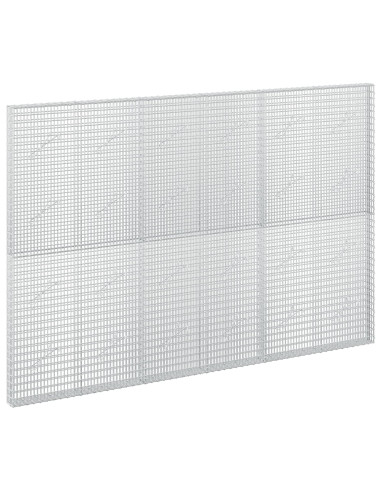Gabione con filo da 3,5 mm e rete da 5x2,5 cm 300x10x200 cm