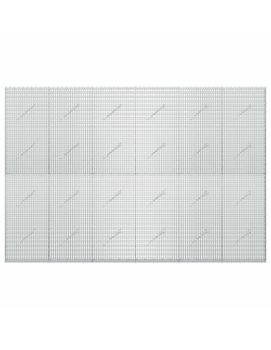 Gabione con filo da 3,5 mm e rete da 5x2,5 cm 300x10x200 cm