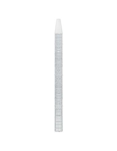 Gabione con filo da 3,5 mm e rete da 5x2,5 cm 750x10x150 cm